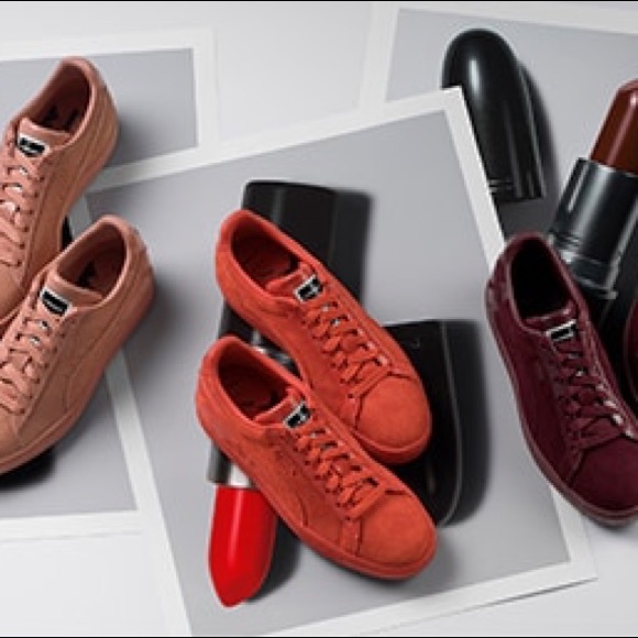 Puma Suede Classic x MAC TWO Fiery Red - Picture 5 of 7